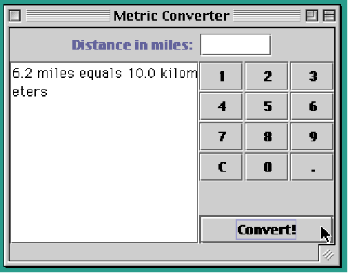 Metric converter