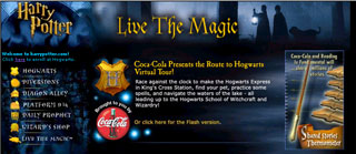 Coke and Harry Potter Cross-Promotion