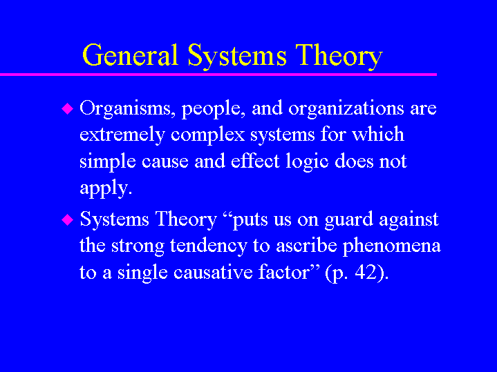 what is general theory