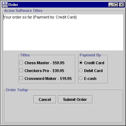 Java Programming - CH 9 Graphical User Interfaces